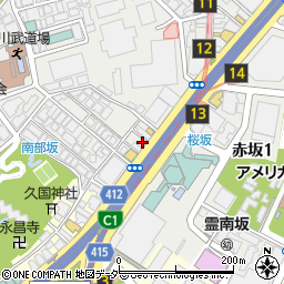 関ビル周辺の地図
