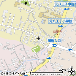 東京都八王子市弐分方町694-2周辺の地図