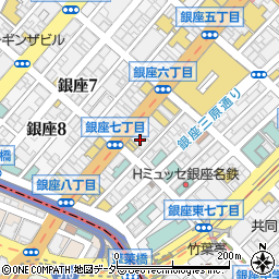 ヤマハ銀座店ピアノ技術・調律周辺の地図