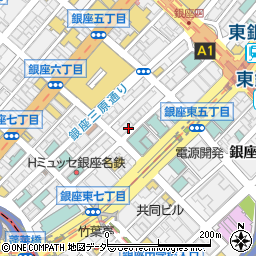 THE SUSHI GINZA 極 KIWAMI周辺の地図