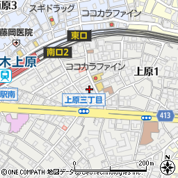武蔵屋そば店周辺の地図