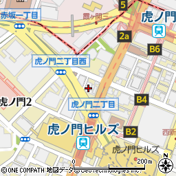 東京都港区虎ノ門2丁目5-20周辺の地図