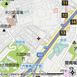 東京都港区赤坂2丁目20-7周辺の地図