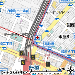 静岡放送株式会社東京支社　総務周辺の地図