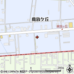 ファミリーマート四街道鹿放ケ丘店周辺の地図