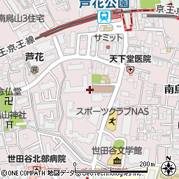 東京都世田谷区南烏山2丁目32周辺の地図