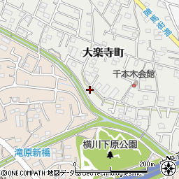 東京都八王子市大楽寺町619周辺の地図