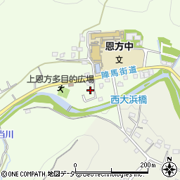 東京都八王子市上恩方町158周辺の地図