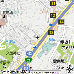 ＦＯＲＵＭ赤坂ビル周辺の地図