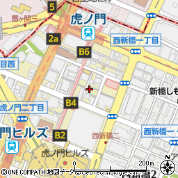 東京都港区虎ノ門1丁目11-13周辺の地図