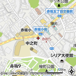 学習塾リブラ　赤坂校周辺の地図
