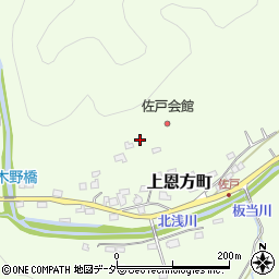東京都八王子市上恩方町443周辺の地図