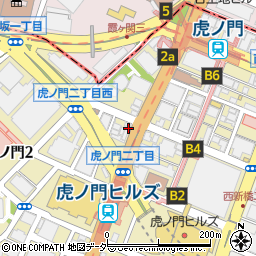 東京都港区虎ノ門2丁目5-3周辺の地図