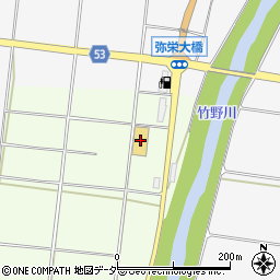 コメリハード＆グリーン弥栄店周辺の地図