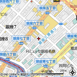 東京都中央区銀座7丁目10-18周辺の地図