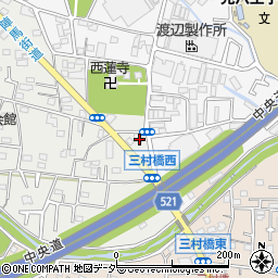 東京都八王子市大楽寺町572周辺の地図