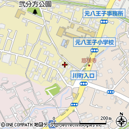 東京都八王子市弐分方町701周辺の地図