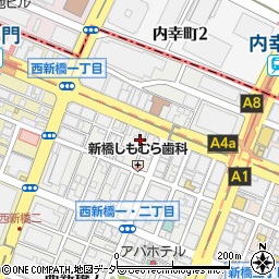 東京都港区西新橋1丁目10-2周辺の地図