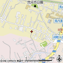 東京都八王子市弐分方町687-1周辺の地図