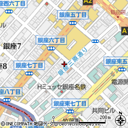 東京都中央区銀座7丁目10-1周辺の地図