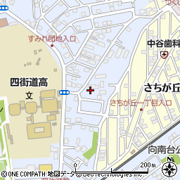 千葉県四街道市鹿渡792-6周辺の地図