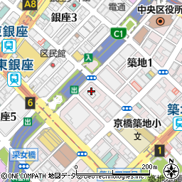 東銀座診療所周辺の地図