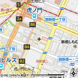 東京都港区虎ノ門1丁目11-4周辺の地図