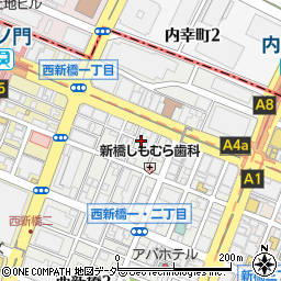 東京都港区西新橋1丁目10-12周辺の地図