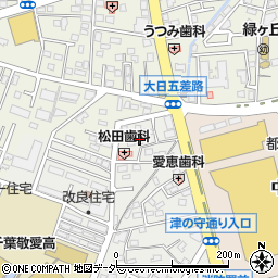 千葉県四街道市四街道1511-18周辺の地図