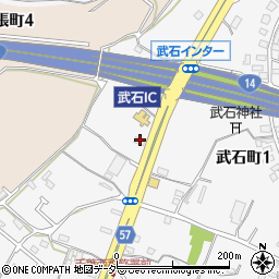 丸亀製麺 武石インター店周辺の地図