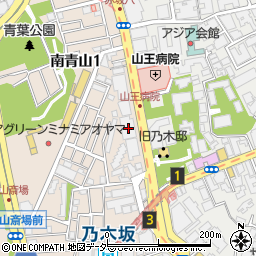 東京都港区南青山1丁目15-9周辺の地図