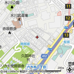 東京都港区赤坂2丁目20周辺の地図