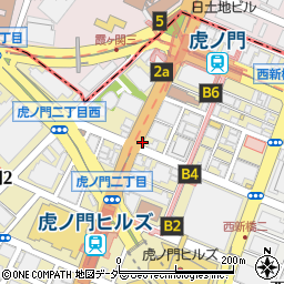 もつ千 虎ノ門店周辺の地図
