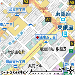タリーズコーヒー 銀座六丁目昭和通り店周辺の地図