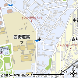千葉県四街道市鹿渡854周辺の地図