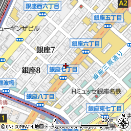 株式会社スペーストラスト　銀座本店ＭＭ課周辺の地図