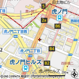 ちょい呑み福ちゃん 虎ノ門店周辺の地図