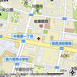 東京都江戸川区中葛西1丁目1-18周辺の地図