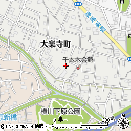 東京都八王子市大楽寺町617周辺の地図