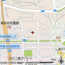 東京都八王子市大谷町周辺の地図