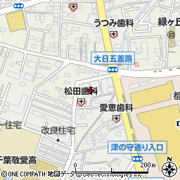 千葉県四街道市四街道1511-24周辺の地図