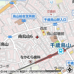 れんげ食堂 Toshu 烏山西口店周辺の地図