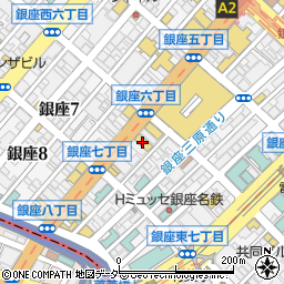 スウォッチグループジャパン株式会社　スウォッチブティック銀座周辺の地図