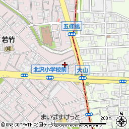 東京都世田谷区北沢5丁目2-4周辺の地図