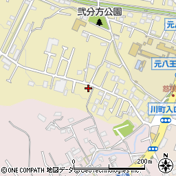 東京都八王子市弐分方町687周辺の地図
