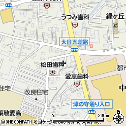 千葉県四街道市四街道1511-25周辺の地図