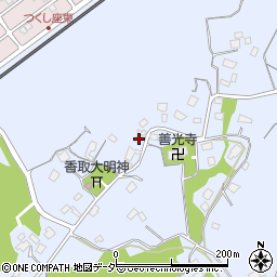 千葉県四街道市鹿渡457周辺の地図