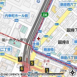 着物レンタルあき　銀座店周辺の地図