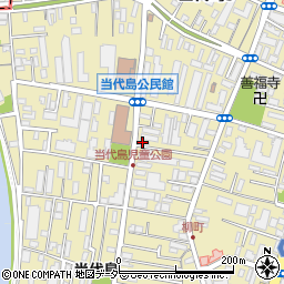 千葉県浦安市当代島周辺の地図
