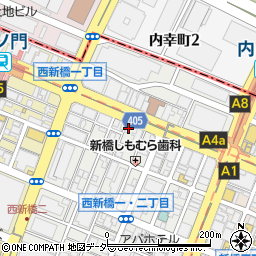 東京都港区西新橋1丁目10-1周辺の地図